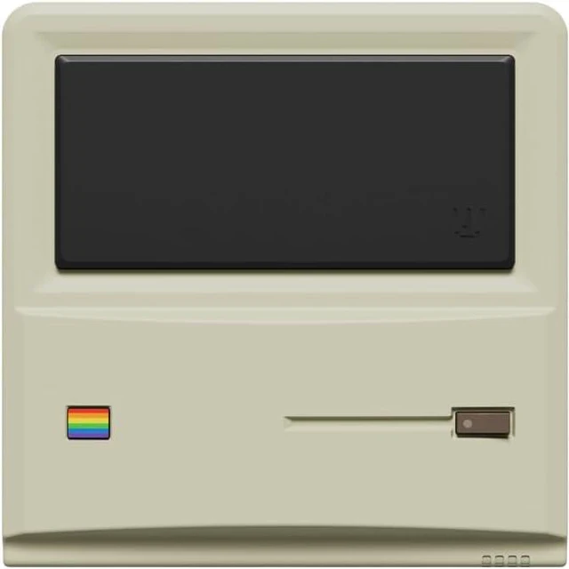 Main image of AYANEO AM01 Retro Mini PC, AMD Ryzen 7 5825U, Barebone Mini Desktop Computer Without RAM/SSD/OS, Retro Design, 4K Output, WiFi 6, Dual HDMI/DP, Compact Mini Computer for Gaming & Office