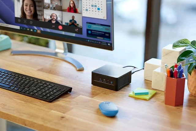 Alt view image 4 of 5 - Intel NUC 13 NUC13ANHi5 Dual LAN Mini Desktop Computer/Mini PC/HTPC 13th Gen. Intel Core i5-1340P,Intel Iris Xe Graphics,Intel Iris Xe Graphics,512GB NVMe SSD,16GB DDR4 RAM,WiFi 6E,BT 5.3,8K Support