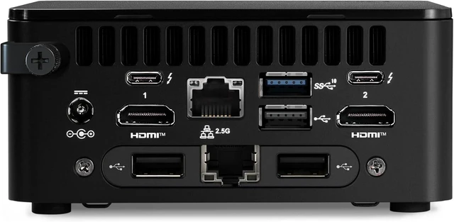 Alt view image 2 of 5 - Intel NUC 13 NUC13ANHi5 Dual LAN Mini Desktop Computer/Mini PC/HTPC 13th Gen. Intel Core i5-1340P,Intel Iris Xe Graphics,Intel Iris Xe Graphics,512GB NVMe SSD,16GB DDR4 RAM,WiFi 6E,BT 5.3,8K Support