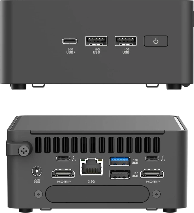 Main image of WEELIAO NUC 15 Pro Mini PC (NUC15CRHU7) Intel Core Ultra7 255H,Up to 96GB DDR5, Intel Arc Graphics, Wi-Fi 7, PCIe Gen5 SSD, Compact AI Desktop Computer(Barebone,NO RAM&SSD&OS)