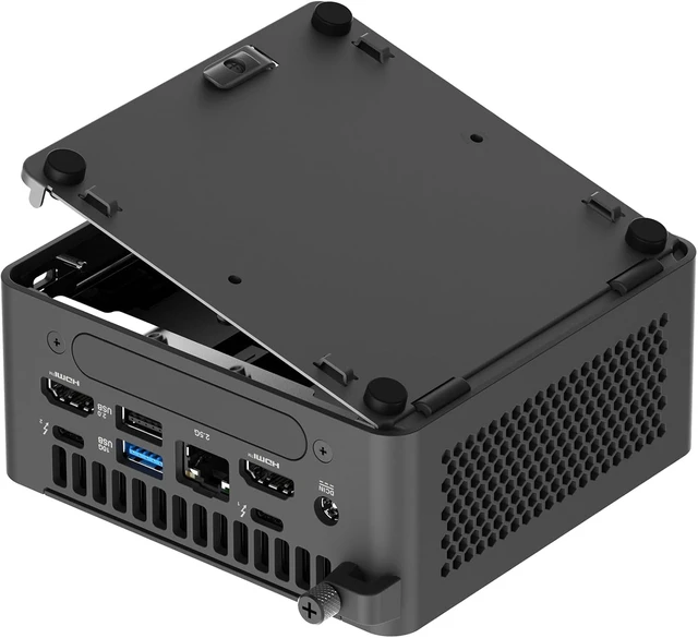 Alt view image 4 of 6 - WEELIAO NUC 15 Pro Mini PC (NUC15CRHU7) Intel Core Ultra7 255H,Up to 96GB DDR5, Intel Arc Graphics, Wi-Fi 7, PCIe Gen5 SSD, Compact AI Desktop Computer(Barebone,NO RAM&SSD&OS)