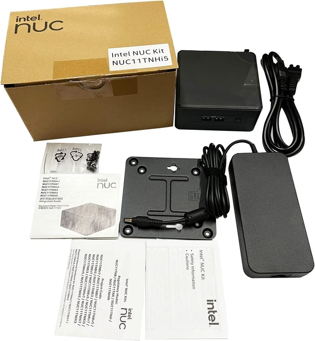 Alt view image 6 of 7 - Intel NUC 11 Pro NUC11TNHI7 Performance Mini Desktop Computer/Mini PC/HTPC,Intel Core i7-1165G7 Processor Upto 4.7 GHz Turbo,4 Cores,8 Threads,Intel Iris Xe Graphics(Tall, 32G RAM+1T SSD)