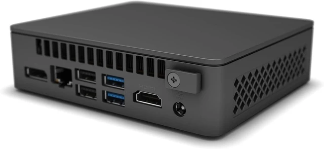 Alt view image 4 of 5 - NUC Mini PC Atlas Canyon Intel 11 Gen Celeron N4505 Mini Desktop Computer/Mini PC/HTPCs NUC11ATKC2 with Windows 11 Pro, 8GB RAM/512GB M.2 SSD Portable Computer Support 4K UHD