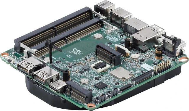 Alt view image 4 of 7 - WEELIAO NUC 14 Pro NUC14RVKU7 Mini Desktop Computer/Mini PC/HTPC 14th Gen. Intel Core Ultra 7 Processor 155H,Intel Arc GPU,Barebone System,NO RAM,SSD,OS, Slim