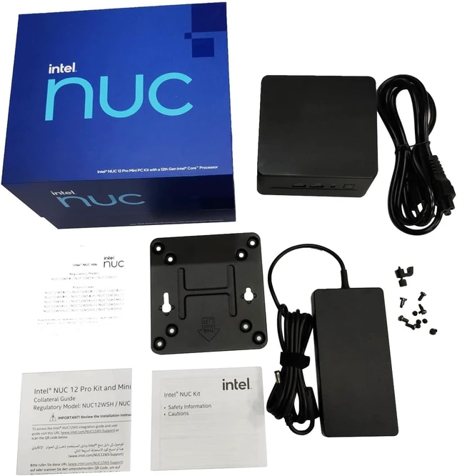 Alt view image 5 of 6 - WEELIAO NUC 12 Pro NUC12WSHi5 Mini Desktop Home & Business Computer Mini PC 12th Gen Core i5-1250P, Intel Iris Xe Graphics, Wi-Fi 6E, Bluetooth 5.2, Barebone System,NO RAM NO SSD NO OS