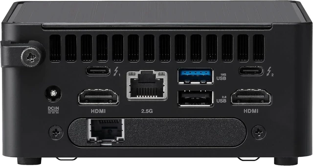 Alt view image 2 of 6 - NUC 14 Pro NUC14RVHU7 Dual LAN Mini Desktop Computer/Mini PC/HTPC 14th Gen. Intel Core Ultra 7 Processor 155H,Intel Arc GPU (Barebone NO RAM,SSD OS)