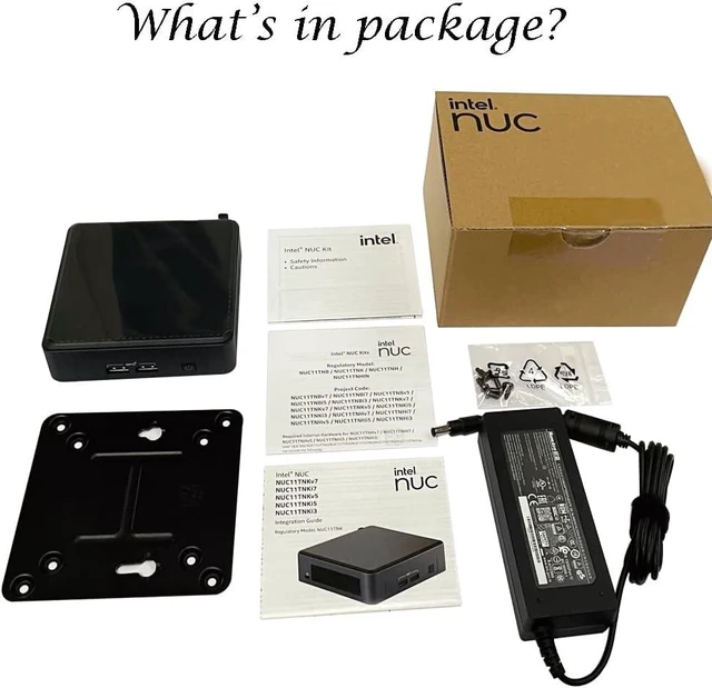 Alt view image 5 of 6 - Intel NUC 11 NUC11TNHV7 Home&Business Mini Desktop 11th Gen Intel® Core i7-1185G7 Processor with Intel vPro® Technology up to 4.8 GHz Turbo(8G RAM,256G SSD) (8G RAM,256G SSD)