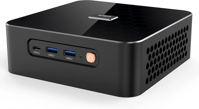Alt view image 4 of 6 - Mini Gaming PC, AMD Ryzen 7 7840HS CPU Processor(up to 5.1GHz) 16GB DDR5 512GB PCIe4.0 SSD, AMD Radeon RX 780M,Micro PC with Dual 8K@60Hz HD/DP/Thunderbolt3