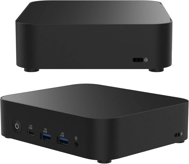 Main image of Cutesliving NUC 14 Elite Mini PC Compatible with Intel N97 Quad-Core, 16GB DDR5 RAM, 4K Triple Display, Wi-Fi 6E, Compact 0.56L Design for Office/Digital Signage/Embedded Use(Barebone No RAM/SSD/OS)