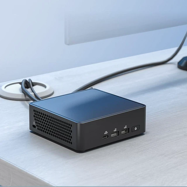 Alt view image 3 of 5 - NUC 15 Pro Mini PC, Intel Core Ultra 5 225H,Support Max 96GB DDR5-6400, Intel Arc Graphics, Wi-Fi 7, 0.48L Compact Design (Barebone System)