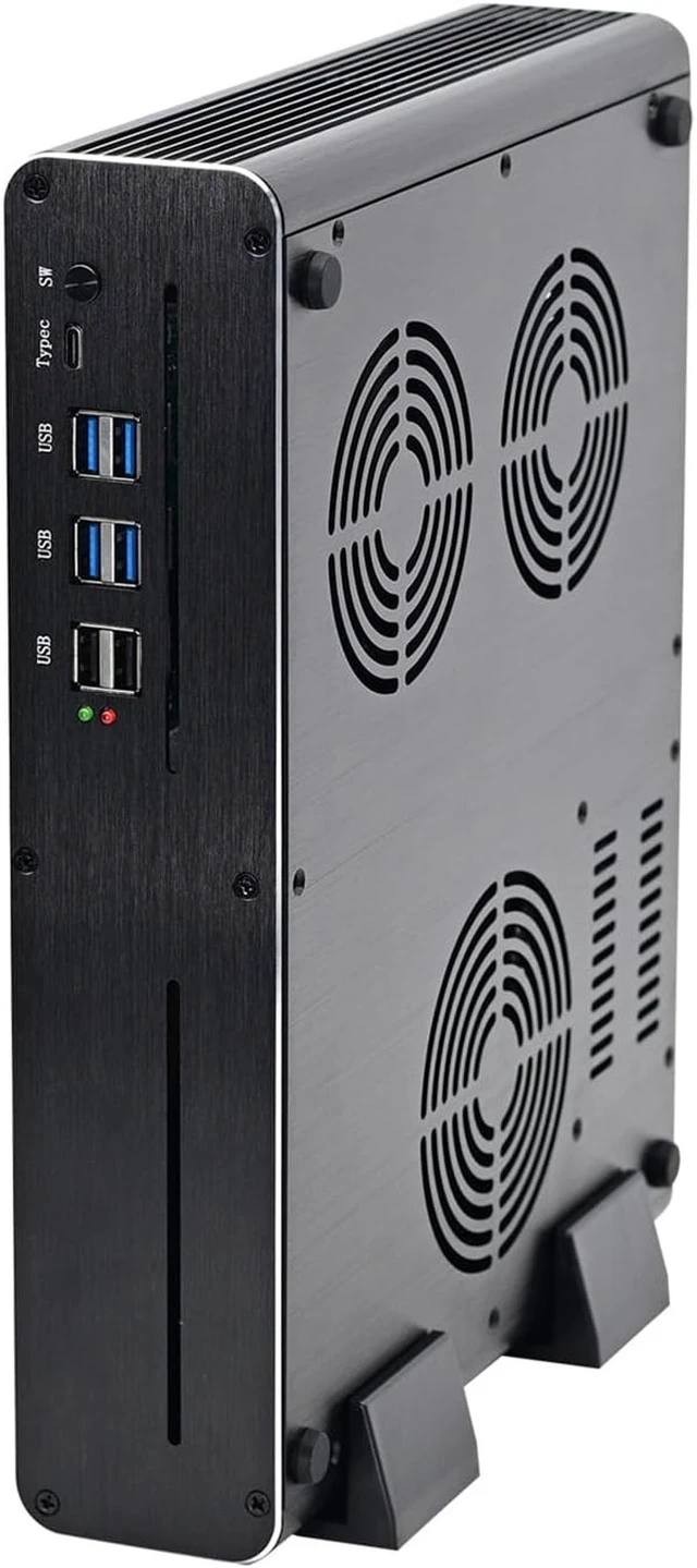 Alt view image 3 of 4 - 8K Mini PC, Gaming Computer, Core I7 11800H 11850H, BM33, GTX 1660 1660S 6G Graphic, DVI, HDMI, DP, Type-C for USB, 2 x LAN, 19V DC, 0 RAM, 0 Storage, Barebone No System