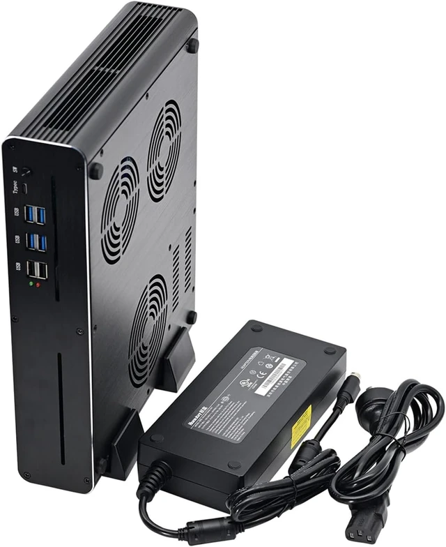 Alt view image 4 of 4 - 8K Mini PC, Gaming Computer, Core I7 11800H 11850H, BM33, GTX 1660 1660S 6G Graphic, DVI, HDMI, DP, Type-C for USB, 2 x LAN, 19V DC, 0 RAM, 0 Storage, Barebone No System