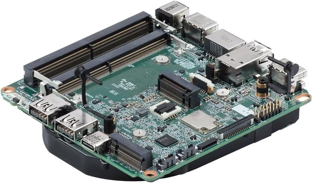 Alt view image 6 of 7 - NUC14 Pro Mini PC with Intel Core Ultra 5 125H, Intel Arc Graphics, Supports up to 96GB DDR5 RAM, Dual Thunderbolt 4, Quad 4K Display, 2.5G LAN, WiFi6E(Slim,Barebone)