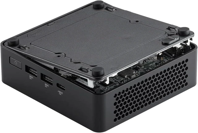 Alt view image 7 of 7 - NUC14 Pro Mini PC with Intel Core Ultra 5 125H, Intel Arc Graphics, Supports up to 96GB DDR5 RAM, Dual Thunderbolt 4, Quad 4K Display, 2.5G LAN, WiFi6E(Slim,Barebone)