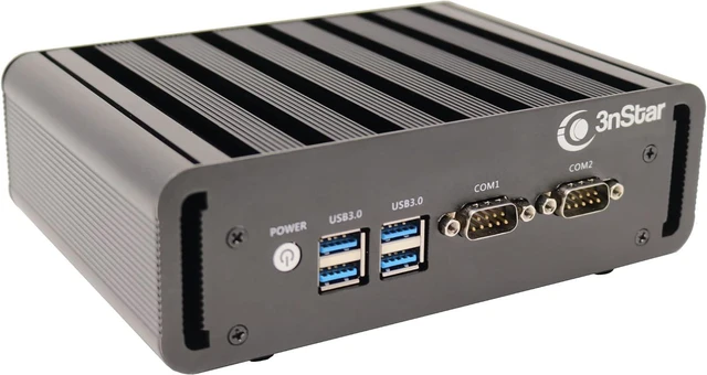 Main image of 3nStar Fanless Industrial PC, Intel Code i5-8GB RAM, 500GB SSD, HDMI, VGA, 2 RS232, 4 USB, Wi-Fi, Vesa Mount, Windows 10 IOT Enterprise - PC085WV-8-500W10