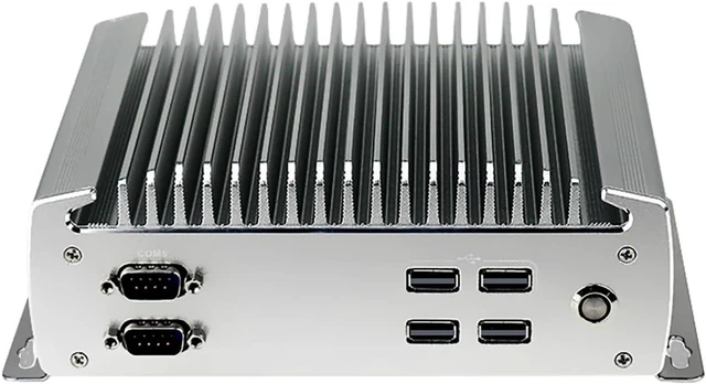 Alt view image 2 of 4 - Fanless Industrial Computer, IPC, Mini PC, Celeron J1900, IX09, 6 x COM, 2 x I211 LAN, HDMI, 3 PIN Phoenix, SIM Slot, WDT Reset, 8G RAM, 512G SSD
