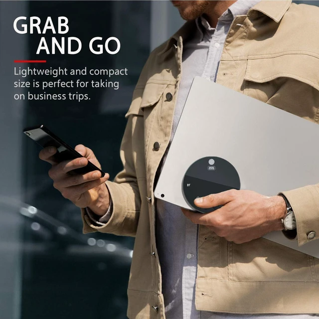Alt view image 4 of 5 - Bluetooth Conference Speaker & Microphone, 360° Voice Pickup with Noise Cancellation for Small Meetings & Home Office
