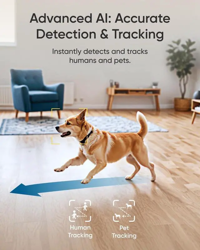 Alt view image 5 of 7 - eufy Security 4K Indoor Camera E30*3 & Smart Display E10 (Bundle)