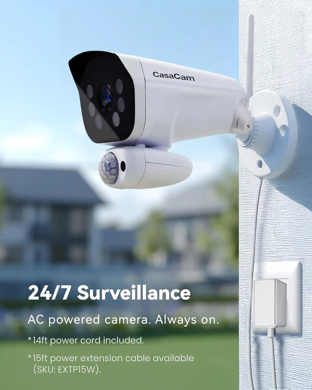 Alt view image 3 of 7 - Wireless Security Camera Pro 10.1" Monitor, 2 2K Cams, No Fees