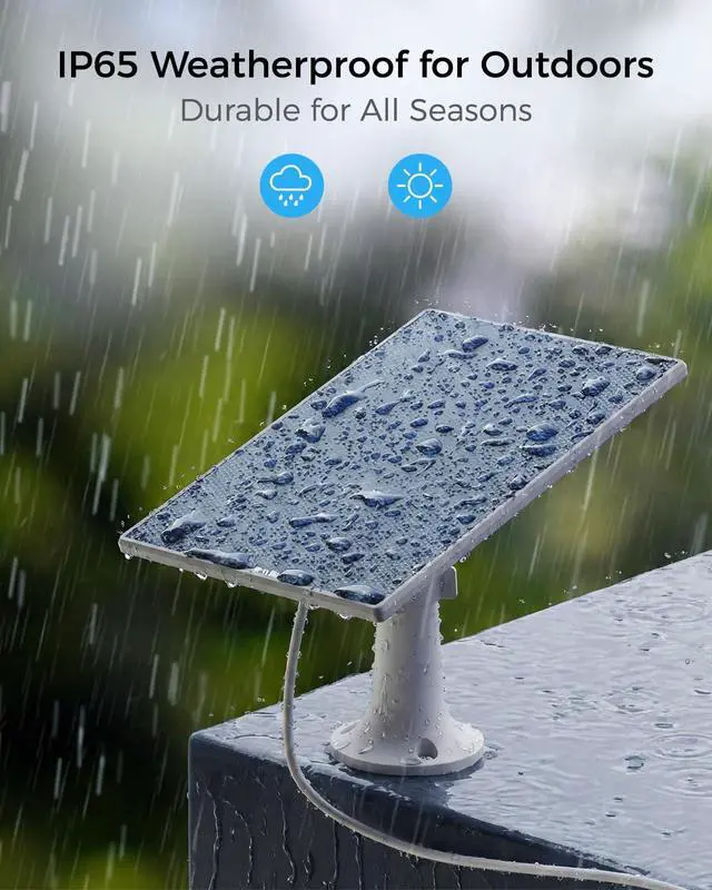 Alt view image 3 of 7 - Solar Security Cameras Wireless Outdoor, 4MP Cameras for Home Security Camera System, 64GB Local Storage, No Subscription, Color Night Vision, 2.4 & 5G WiFi, 4-Cam Kit with 2 Add-On Solar Panel