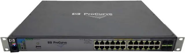 Alt view image 2 of 5 - HP Procurve 2910al-24G-PoE Ethernet Switch (J9146A#ABA)