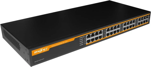 Alt view image 2 of 7 - 16 Port 802.3bt 10G PoE++ Injector, 16 Port 90W PoE++@450W, 1G/2.5G/5G/10Gbps PoE++ Midspan(Model:PE916R-10G-BT-450W)