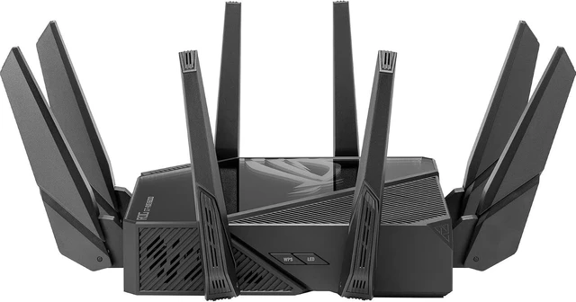 Alt view image 4 of 6 - ASUS ROG Rapture WiFi 6E Gaming Router (GT-AXE16000) - Quad-Band, 6 GHz Ready, Dual 10G Ports, 2.5G WAN Port, AiMesh Support, Triple-Level Game Acceleration, Lifetime Internet Security, Instant Guard
