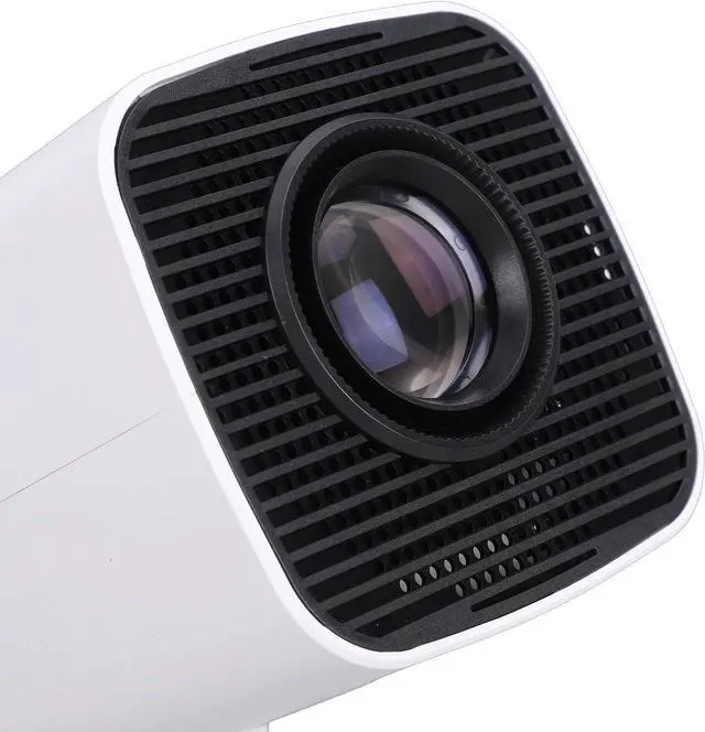 Alt view image 7 of 7 - Smart Projector, 13.0, 200 ANSI, 4K 1080P Support, WiFi 6 BT 5.4, Auto Keystone Correction, 25-150 Inch Screen, Portable Projector with 5W HiFi Speaker, for Smartphone Laptop (US Plug)
