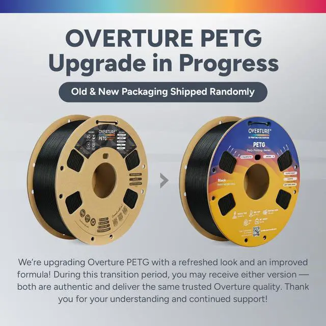 Alt view image 9 of 14 - 4KG Bundle PETG 3D Printer Filament 1.75mm, Neatly Wound Durable PETG 4 Pack 1kg(2.2lbs), Strong Toughness Filament, Dimensional Accuracy +/- 0.02mm, Fit Most FDM Printers (Black (4-Pack)