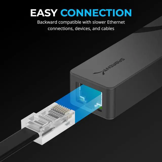 Alt view image 13 of 14 - USB-C to 5G Ethernet Adapter 5GbE Optimized, USB 3.1 Gen 1+ Required, Clear Compatibility, Aluminum Body, Plug-and-Play for Data-Capable USB-C Devices (NT-C5GA)
