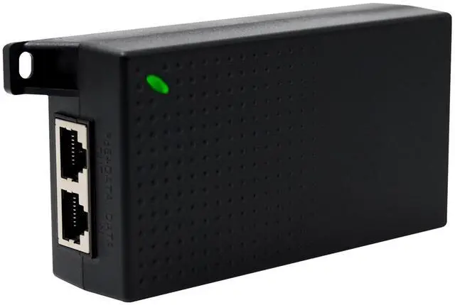 Alt view image 14 of 14 - 60W Gigabit PoE++ Injector - 10/100/1000Mbps, RJ-45 Shielded, IEEE 802.3af/at/bt Compliant, PoE Switch Powerline Network Adapter for High Power Ethernet Devices, Up to (328 FT) 100M