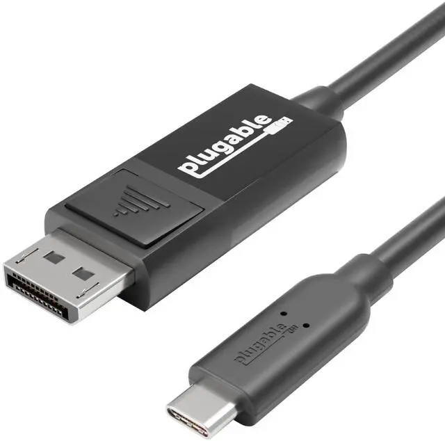 Alt view image 7 of 12 - USB C to DisplayPort Bi Directional Cable 6 feet (1.8m), Up to 4K at 60Hz, USB C DisplayPort Cable - Compatible with Thunderbolt and USB-C - Driverless