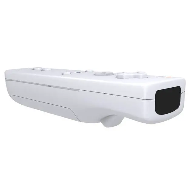 Alt view image 11 of 14 - Remote Controller for Wii & Wii U, with Silicone Case and Wrist Strap, 2 pack (White)