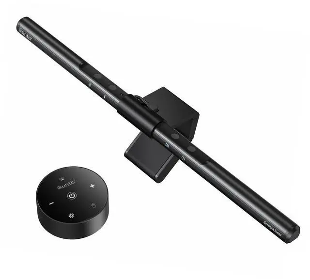 Alt view image 8 of 14 - Computer Monitor Lamp, Screen Monitor Light Bar for Eye Caring, USB Reading LED Task Lamp with Auto-Dimming, Dimmable Light Bar, Touch Control, No Glare Space Saving Home Office Desk Lamps
