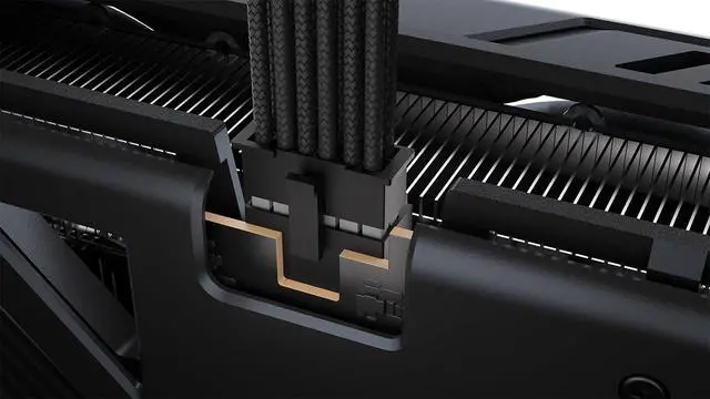 Alt view image 13 of 14 - Elite Premium Type 5 Individually Sleeved 2X 8-Pin to PCIe 12V-2x6 600W PSU Cable Triple-Mesh Paracord Sleeve, Low-Profile Cable Combs, Compatible Type 5 PSUs Black