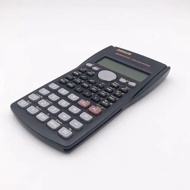 Alt view image 13 of 14 - 8 Packs, 2-Line Engineering Scientific Calculator Function Calculator for Student and Teacher 16 AAA Batteries Included
