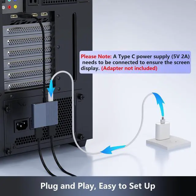 Alt view image 13 of 14 - Display Port Splitter for Dual Monitors, 4K@120Hz DisplayPort to Dual DisplayPort Adapter, Displayport MST Hub, Monitor Splitter, Dual Monitor Adapter for Laptop, Desktop, Graphics Card and More