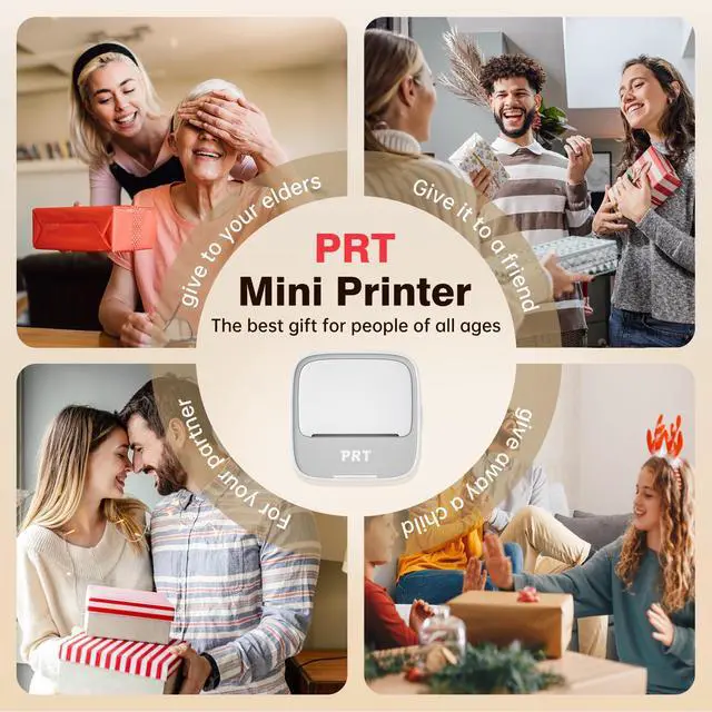 Alt view image 13 of 14 - Sticker Printer, Mini Thermal Printer Bluetooth Portable Sticker Maker with 1 Roll Paper, Print Pod, for Study Notes, Pictures, Labels, DIY, Multiple Templates for Phones & Tablets