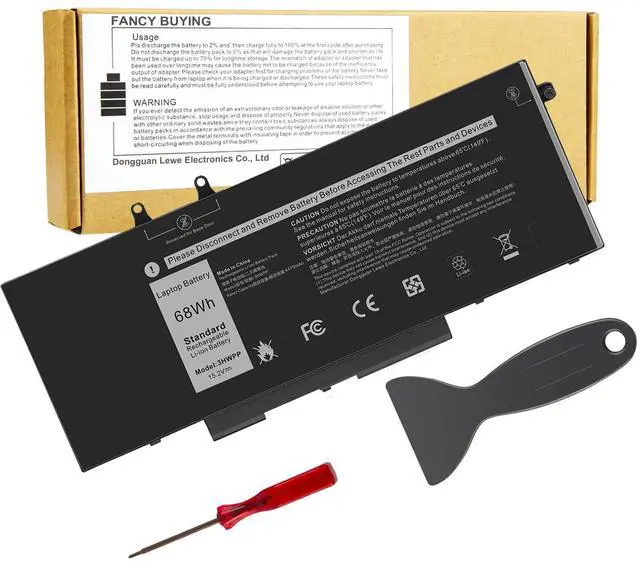 Alt view image 8 of 14 - 3HWPP 03HWPP 10X1J N2NLL 1VY7F 3YNXM 451-BCMN Laptop Battery for Dell Latitude 5401 5410 5411 5501 5510 5511 Precision 3541,3550 ,3551 Inspiron 7500 2-in-1 Black ,7506 2-in-1 Black ,7706 2-in-1 Laptop