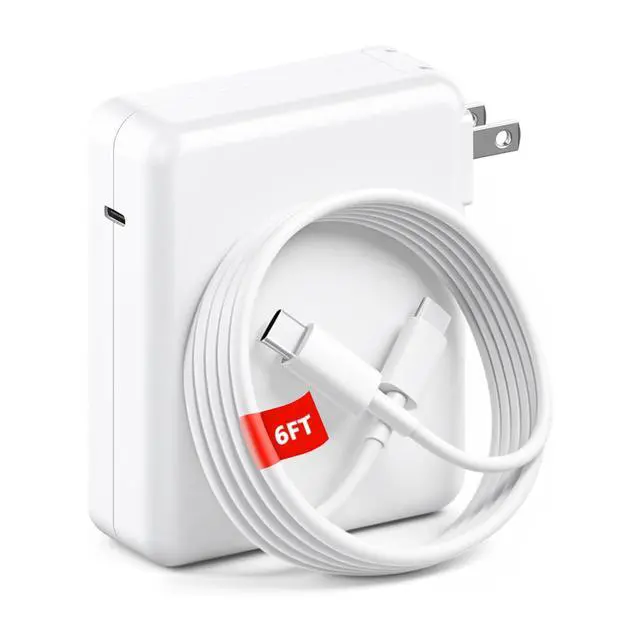 Alt view image 8 of 14 - 140W Mac Book Pro Charger, Fast Charger Power Adapter for Mac Book Air/Pro with 6FT USB C to C Cable Cord Compatible with MacBook Pro/Air 16/15/14/13 Inch/M1/M2/M3/iPad Pro 2023/2022 and USB C Device