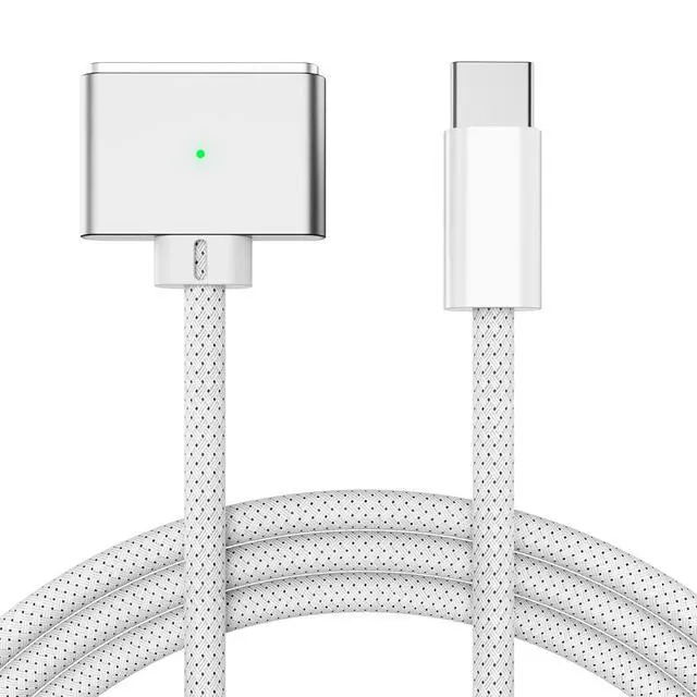 Alt view image 8 of 14 - 140W USB-C to Magnetic 3 Cable, 6.6FT Compatible with Magsafe 3 Cable for MacBook Air 2024 M3 13/15inch, 2023/2022 M2, Pro 2024/2023 M4/M2 Pro & Max 14" 16", 2021 M1 & Max 14" 16"