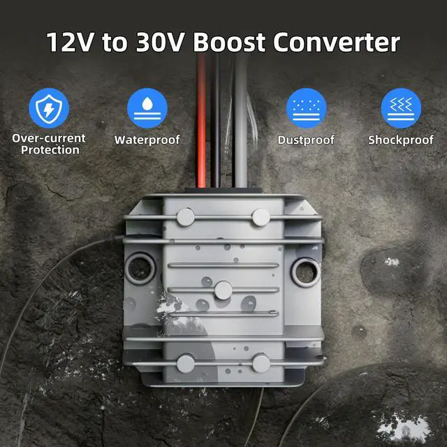 Alt view image 12 of 14 - Starlink Mini 12V Adapter, Starlink Mini Power Supply 12/24V Step Up to 30V 3.5A Power Converter 9-28V Input Conversion Kit for Truck RV Marine