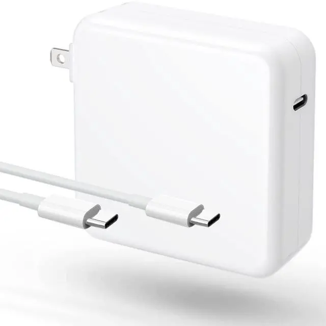 Alt view image 8 of 14 - Mac Book Pro Charger - 120W USB C Fast Charger Power Adapter Compatible with MacBook Pro/Air 13 14 15 16 inch, M1 M2 M3 M4, ipad Pro, Samsung Galaxy and All Type C Device, Include 6.6ft Charge Cable