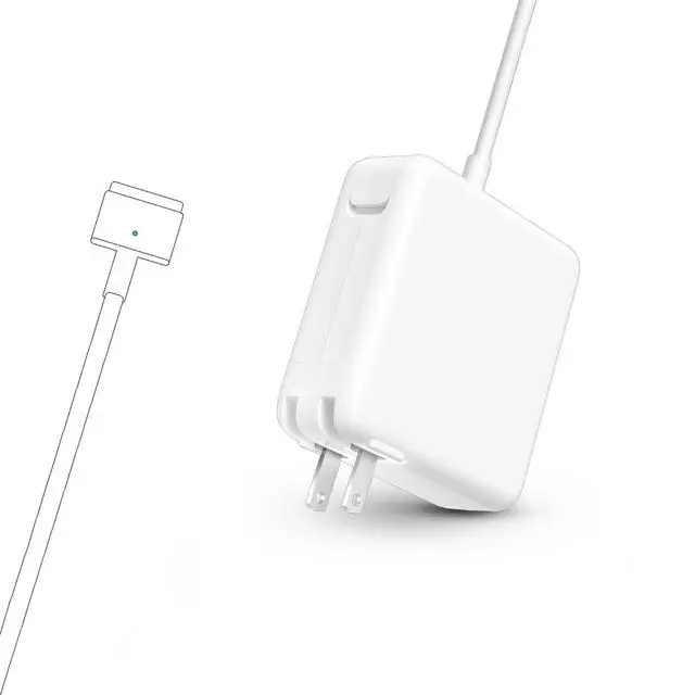 Alt view image 8 of 14 - Mac Book Air Charger - 45W Mag 2 Power Adapter,Compatible with Between 2012-2017 Air 11/13 inch & A1465A1466A1435A1436