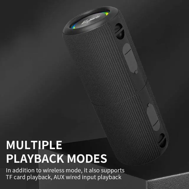 Alt view image 14 of 14 - 2 in 1 Portable Splittable Bluetooth Speaker, Waterproof Split Wireless Speaker Bluetooth V5.3 with 20W Loud Stereo Sound, 24H Playtime, True Wireless Pairing for Home, Outdoor or Travel