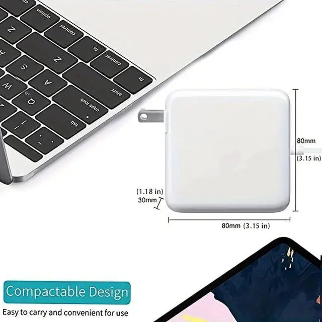 Alt view image 14 of 14 - Mac Book Air Charger - 45W Mag 2 Power Adapter,Compatible with Between 2012-2017 Air 11/13 inch & A1465A1466A1435A1436