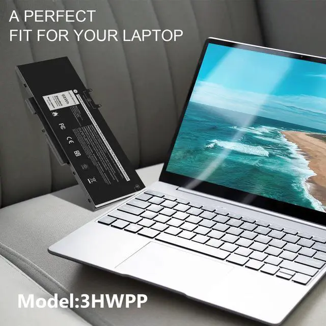 Alt view image 14 of 14 - 3HWPP 03HWPP 10X1J N2NLL 1VY7F 3YNXM 451-BCMN Laptop Battery for Dell Latitude 5401 5410 5411 5501 5510 5511 Precision 3541,3550 ,3551 Inspiron 7500 2-in-1 Black ,7506 2-in-1 Black ,7706 2-in-1 Laptop
