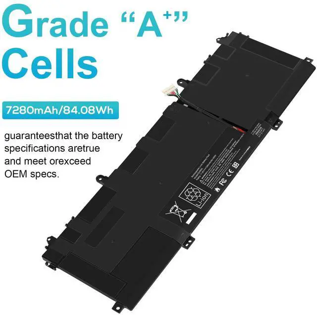 Alt view image 11 of 14 - SU06XL L29184-005 Laptop Battery for HP Spectre X360 Convertible 15-df0xxx 15-df1xxx 15-df0013dx 15-df0033dx 15-df0043dx 15-df1033dx 15-df1043dx 15-df0069nr 15t-df000 15t-df100 L29048-271 SU0608XL
