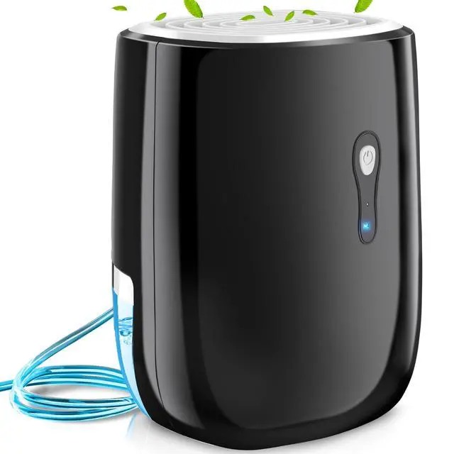 Alt view image 8 of 14 - Dehumidifiers for Home 27oz(800ml) Small Auto Shut off Dehumidifiers with Drain Hose,Portable Ultra Quiet Mini Dehumidifier Effective for Bathroom, Basement, Garage, RV, Gun Safe, Closet
