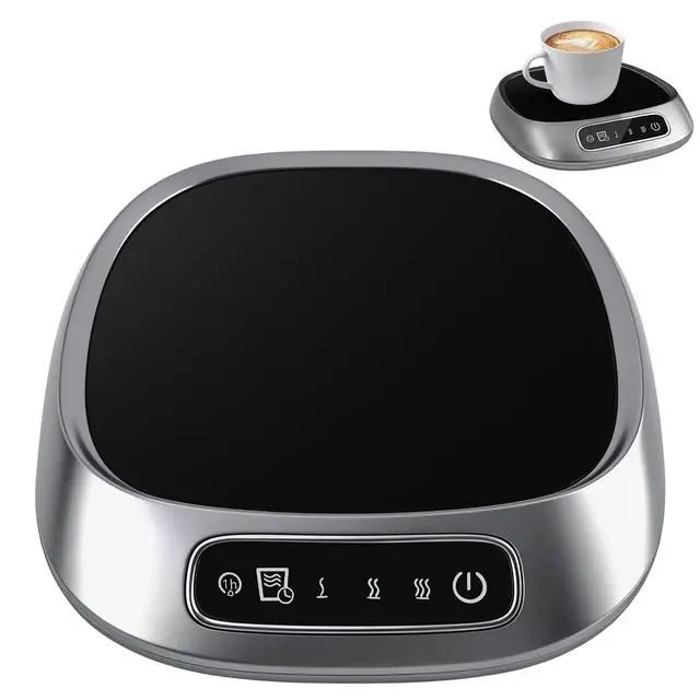 Alt view image 8 of 14 - Coffee Mug Warmer,USB Charging Coffee Cup Warmers for Desk with 3-Temp Touch Control,Electric Drink Cup Warmer for Chocolate Tea Hot Cocoa Milk,Kitchen,Dining